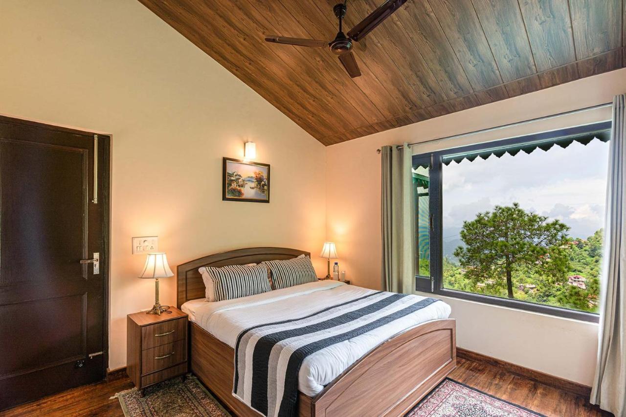 Stayvista At Cecil Cottages With Barbeque, Hill View Касаули Екстериор снимка